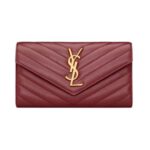cassandre matelass? large flap wallet in lambskin 19cm