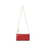 Brieftasche mit Kettenriemen und ?berschlag 20 cm