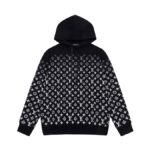 Hoodie Louis Vuitton LV Black Monogram Gradient