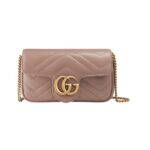 Zartrosa Super-Mini-Tasche 16.5cm