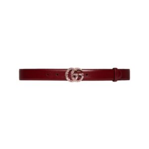 Kristall schmal Rot 3cm