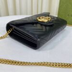 GG Marmont Matelasse Schwarz 20 cm - Image 2
