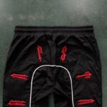 Kit Trapstar Irongate 2.0 Shellsuit Red black - Image 7