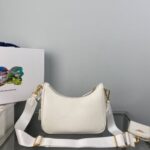 Re-Edition 2005 Saffiano Wei? 22 cm - Image 4