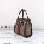 Ophidia GG Supreme Medium Tote Dark Coffee 24 cm - Image 4