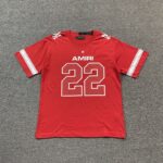 Amiri 22 SKATER Red T-Shirt - Image 2