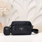 Re-Nylon and Saffiano Schwarz 21 cm - Image 5