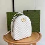 GG Marmont Backpack Wei? 23 cm - Image 4