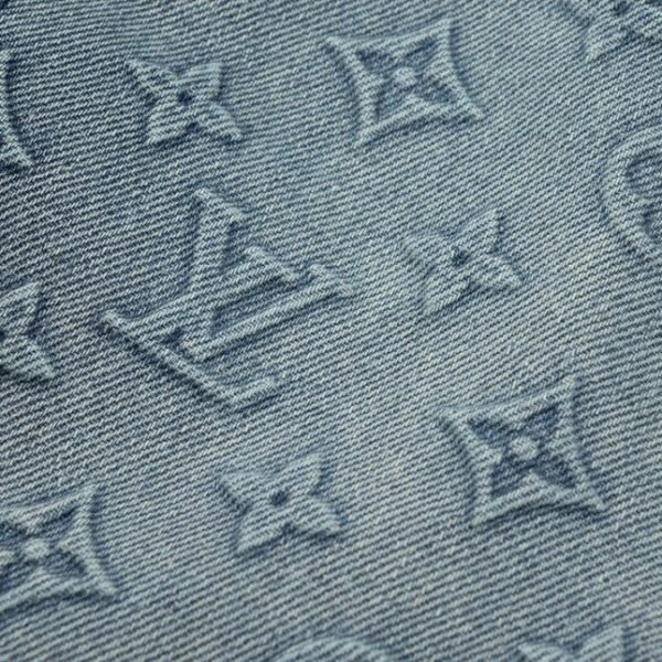 Denim Set Louis Vuitton Monogram Blue Shirt - Image 6