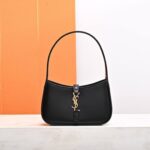 Le 5 A 7 Mini aus Lackleder Schwarz 19 cm - Image 2