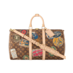 Keepall Braun/Rosa 45 cm