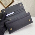 Geldb?rse Schwarz 18,7 cm - Image 4