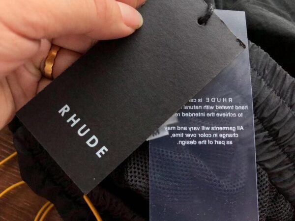 Rhude Logo Short 'Black' - Image 10