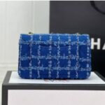 Classic Flap mini Blau/Gold 20 cm - Image 3