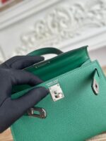 Kelly Mini Epsom Smaragdgr?n/Silber - Image 6