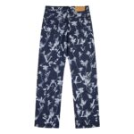 Jeans Louis Vuitton LV Blue Floral Print - Image 2