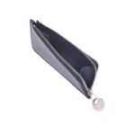 M?nzkartenhalter ?Pebble? aus gl?nzendem Nappa-Kalbsleder 7.5cm - Image 4