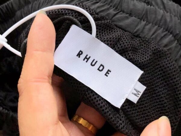 Rhude Logo Short 'Black' - Image 9