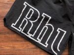 Rhude Logo Short 'Black' - Image 4
