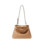 Tasche aus Leder in Cappuccino-Farbe  19cm - Image 2