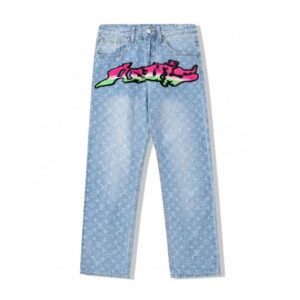 Louis Vuitton LV Graffiti Monogram Jeans