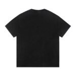 T-shirt Louis Vuitton LV Black Distressed Logo - Image 2