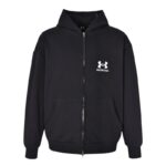 Set Balenciaga Logo Track Jacket and Hoodie BL078 - Image 3