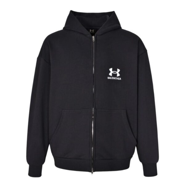 Set Balenciaga Logo Track Jacket and Hoodie BL078 - Image 3