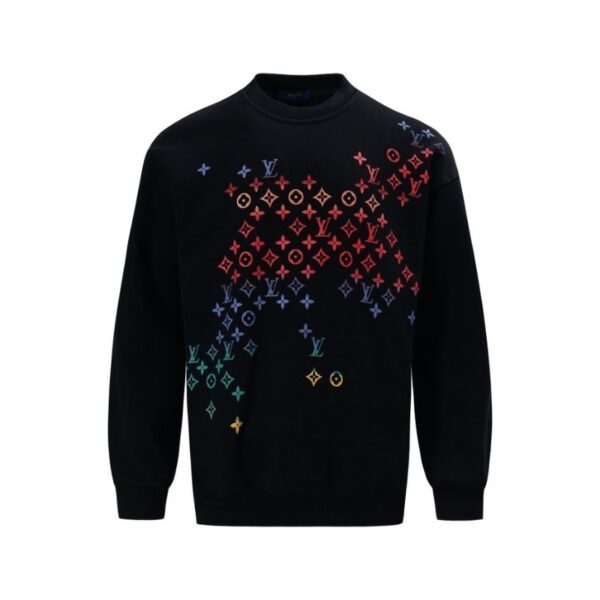 Sweatshirt Louis Vuitton Black LV116 - Image 1