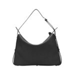 Schwarze Ledertasche  28cm - Image 2