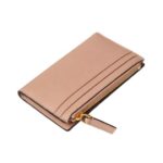 Vlogo Kalbsleder Kartenetui Rose Zimt 13.5cm - Image 2