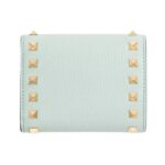 Rockstud Trifold Kalbsleder Himmelgrau 11cm - Image 2