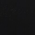 T-shirt Louis Vuitton LV Lovers All Black - Image 5