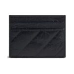 Kartenhalter gepolstert in Schwarz 10cm - Image 2