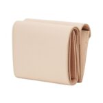 Brieftasche aus rosa Leder 8cm - Image 2
