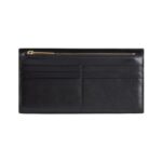 Lange Brieftasche mit Kartenhalter in Schwarz 19cm - Image 2