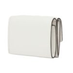 Brieftasche aus wei?em Nappaleder mit FF-Muster 7.5cm - Image 2