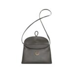 Crossbody-Tasche aus glattem Kalbsleder in Lapilli 23cm - Image 2