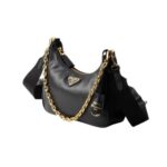 Re-Edition 2005 Ledertasche in Schwarz 18cm - Image 2