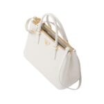 Gro?e Galleria Saffiano-Ledertasche Wei? 24cm - Image 2