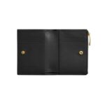 Leder-Geldb?rse in Schwarz 11.5cm - Image 2