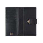 Gro?e Leder-Geldb?rse in Schwarz 18cm - Image 2