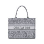 Book Tote Grau/Wei? 36 cm