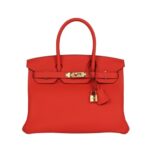 Capucine Togo Gold-Hardware 30cm