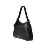 GG Emblem Schultertasche Schwarzes Glattleder 37cm - Image 2