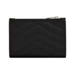 Cassandre Matelass? Fragments Bifold-Geldb?rse aus Grain de Poudre-Leder 13cm - Image 2