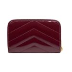 Cassandre matelassierte Brieftasche aus Lackleder 11cm - Image 2
