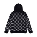 Hoodie Louis Vuitton LV Black Monogram Gradient - Image 2