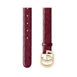 Leder mit GG-Ornament in Rot 3cm - Image 2