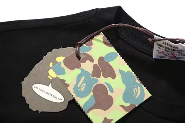 T-shirt BAPE Red Eye Face Black BP055 - Image 6